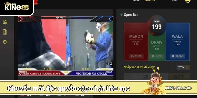 Khuyến mãi cập nhật liên tục 