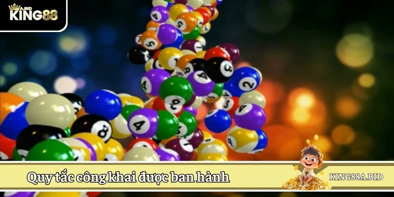 Quy tắc công khai được ban hành 